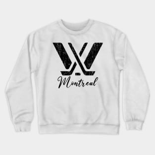 PWHL MONTREAL BLACKOLOUR Crewneck Sweatshirt